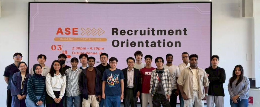 ASE Recruitment Orientation Connects NCKU International Talent with Taiwan’s Semiconductor Industry