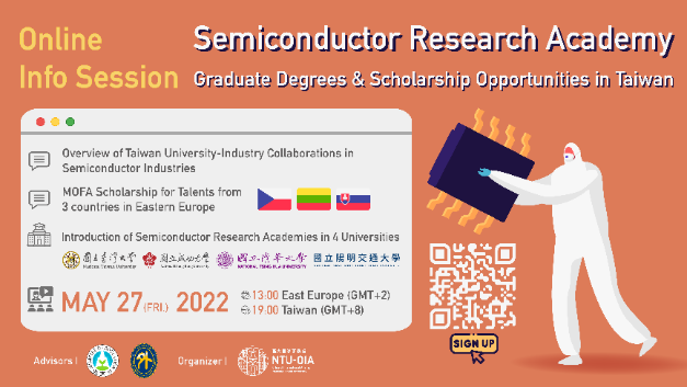 Semiconductor Research Academy Graduate Degrees and Scholarship Opportunities in Taiwan